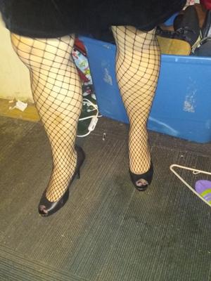 Festa de Halloween da esposa, pernas