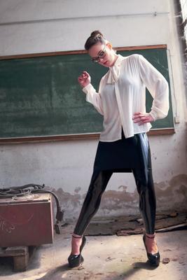 Sophie Green Profesora De Látex
