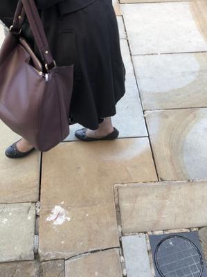 Good day for candid nylons