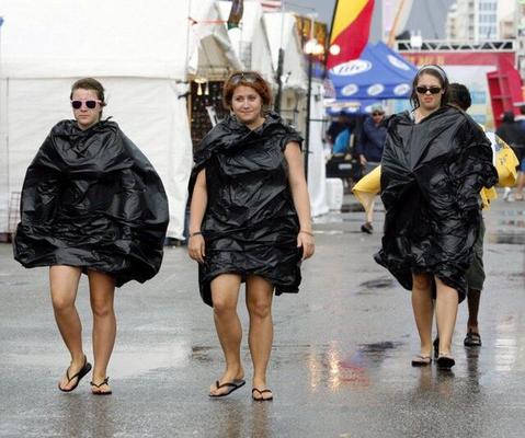 sexy trash bags????