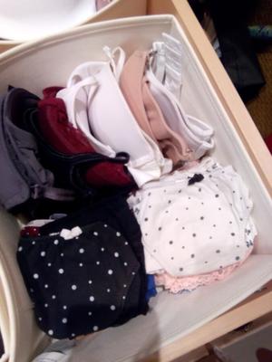 Panty and shoes raid in my neighbour house...