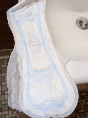pad found in campground restroom