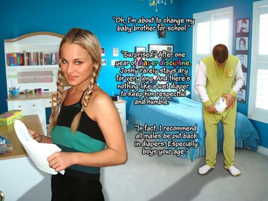 [Windeldisziplin] Strenge Schwestern (Sissy, Windel, Domina, CFNM)
