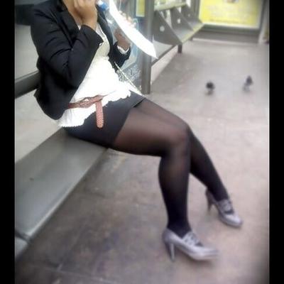 Die Girl Nylon Strumpfhose