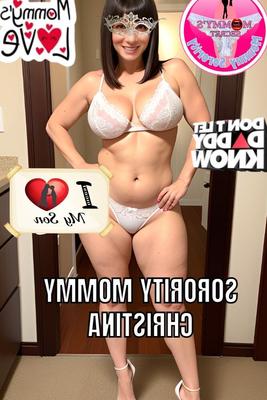 SORORITY MOMMY CHRISTINA – Private Bilder für My Son Vol.
