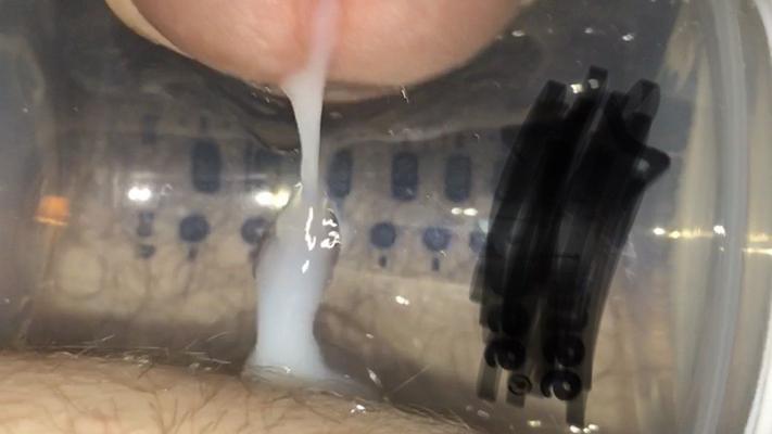Cum on bottle