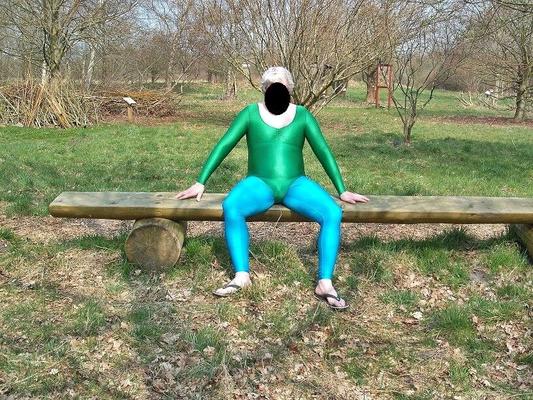 spandex al aire libre