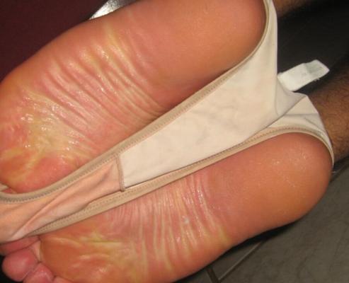 My feet.