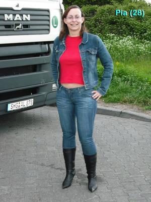 Pia, unsere Bekannte und Gegnerin meiner Frau
