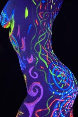 UV-Körperfarbe