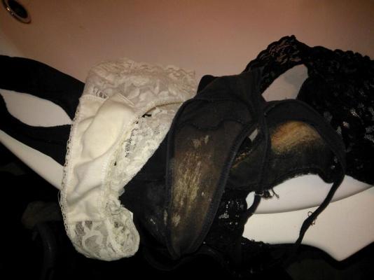 schmutzige Höschen, Pussycreme (dirty panties)