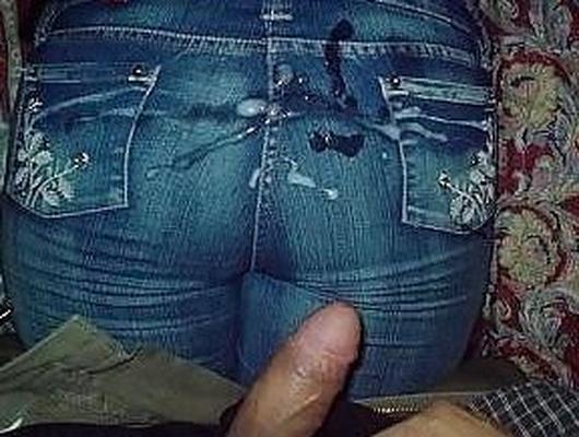 Sperma auf der Kleidung