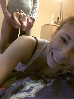 Outro footjob meu :)
