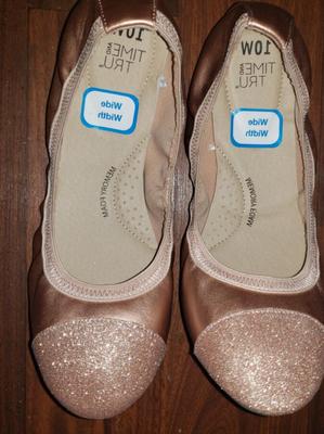 Time and Tru – Casual Scrunch Ballerinas m. 