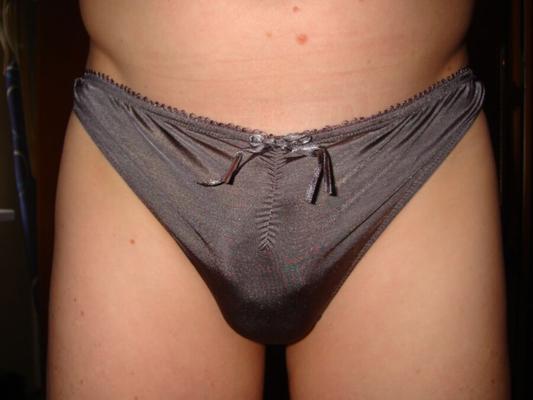 her panties again