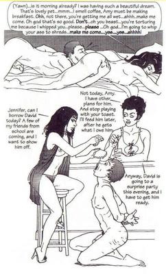 Does anyone know the name of this femdom artist ?