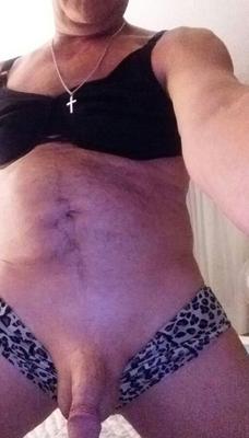 My Leopard Panties and Wifes  DDD Bra