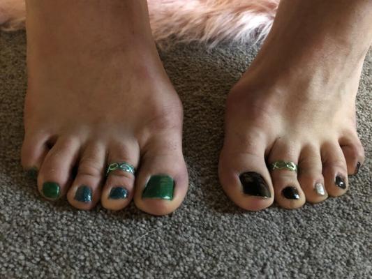 Neue Farbe für meine sexy Zehen