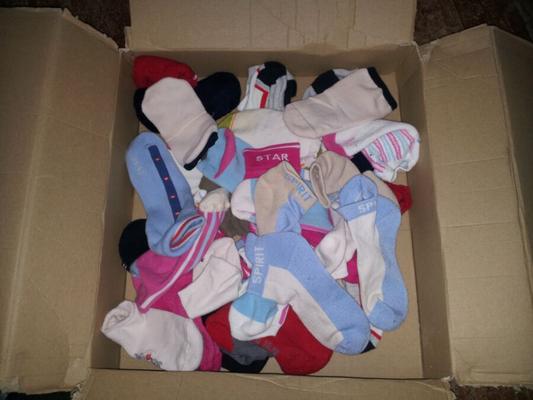 Gebrauchte Socken zur Verschenkung, nur Porto! 