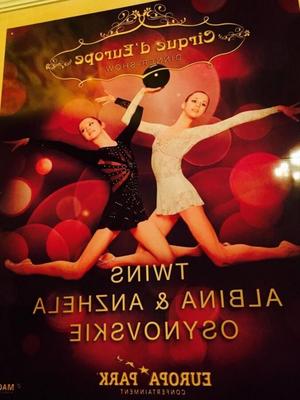 GEMELAS Albina y Anzhela Osynovskie acrobacias