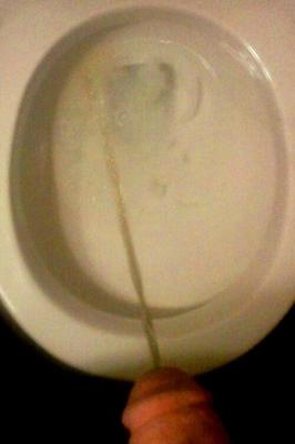 Pissing On My Cum