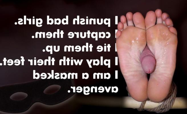 Quando você é um vingador mascarado (e fetichista por pés)