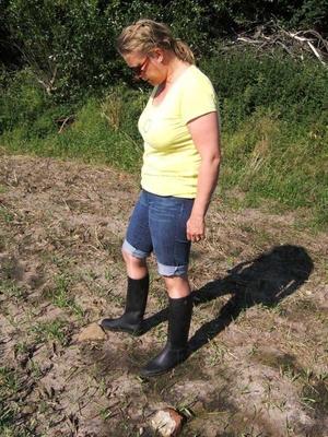 Bottes d'équitation en caoutchouc