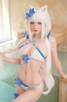 Hidori Rose – Vanille-Badeanzug