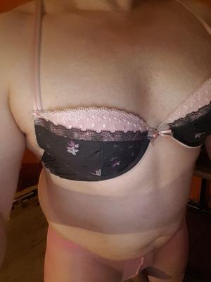 conjunto meia-calça aberta rosa