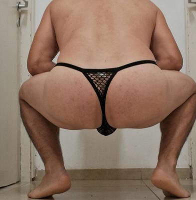Schwarzer Tanga