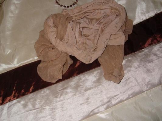 femme a utilisé des collants