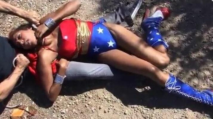 Superheroine peril
