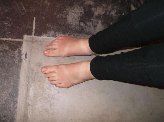 Diversão com os pés