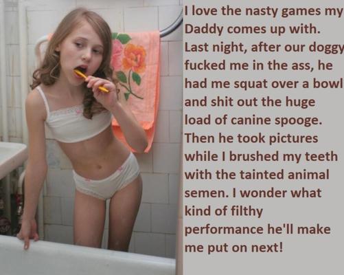 New Captions: Slutty Little Daughters Get Nasty!