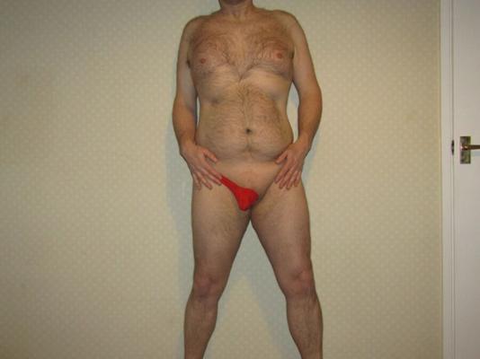 asymmetrischer Tanga, Buttplug und Fingersatz
