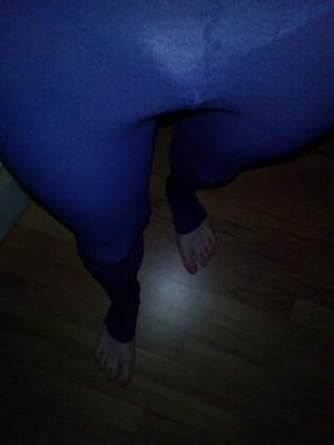 leggings bleus