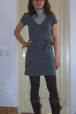 Feminist bitch in nylons