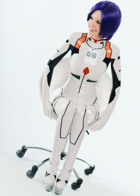 Juli Lollipop Rei Ayanami Latex