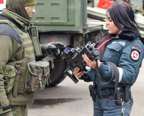 Lithuanian policewomen