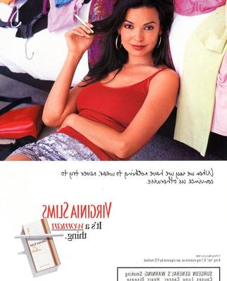 Femmes qui fument - Virginia Slims Annonces
