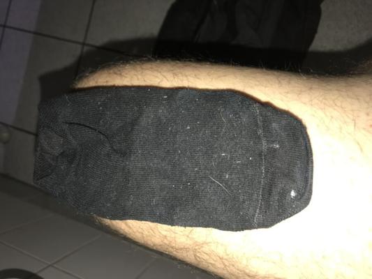 Socke der Nachbarin gefunden / found sock of neighbor girl