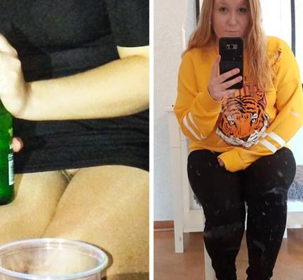 Mädchen und Upskirts
