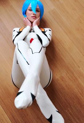 Angelia Russo Latex Rei Ayanami