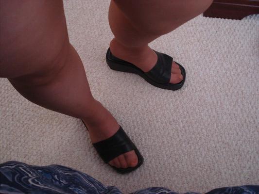 セクシーなぽっちゃり系ジェニファーのパンスト