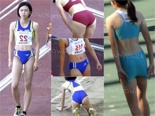 Соревнования сексуальных азиатских спортсменок 16