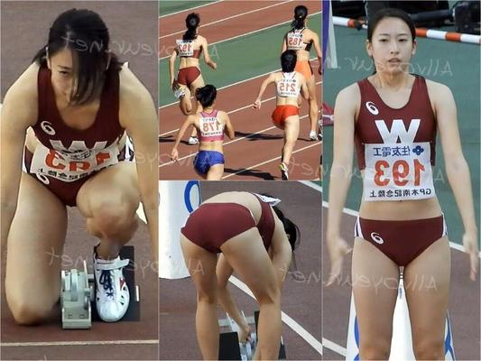 Соревнования сексуальных азиатских спортсменок 17
