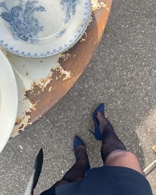 タイツを履いたマリナ