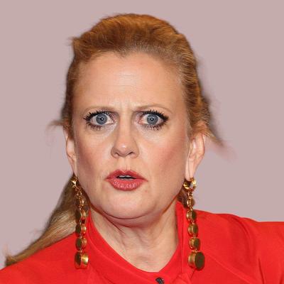 Спермошлюшка Barbara Schoneberger, сперма.