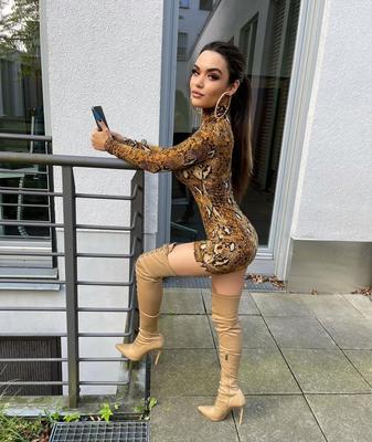 Mädchen und Stiefel