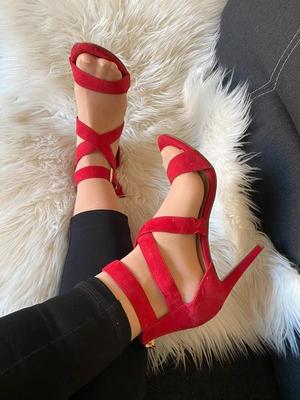 Pieds avec des chaussures pour fap